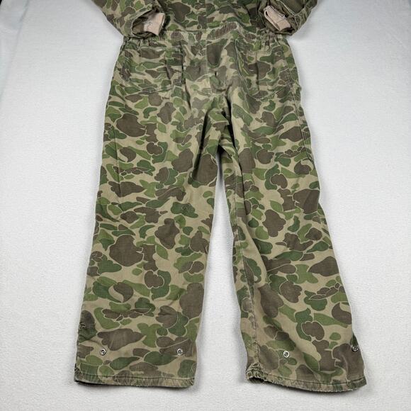 Vintage Walls Blizzard Pruf Coveralls Sz XL Duck Camo Insulated Hunting Outdoors - Picture 15 of 16